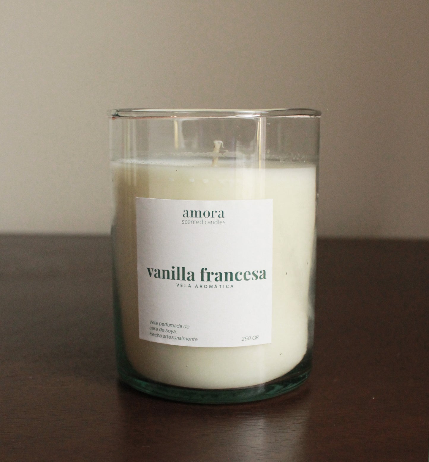 Vela Aroma Vainilla Francesa  250 grs