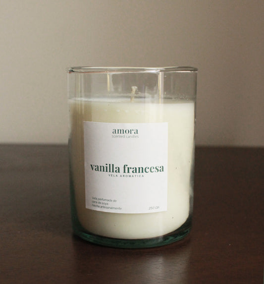 Vela Aroma Vainilla Francesa  250 grs