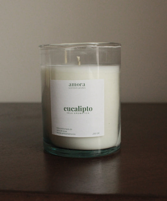 Vela Aroma Eucalipto 250 grs